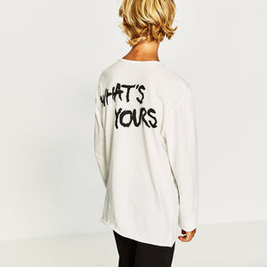 Sudadera Blanca