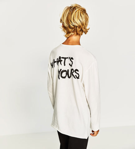 Sudadera Blanca
